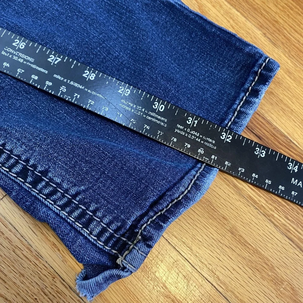 Silver Jeans Co Jeans Womens W29 L33 Blue Suki Mid Slim Boot Super Stretch Denim